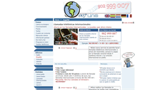 Desktop Screenshot of llamar-barato-llamadas-telefonicas-internacionales.com